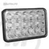 Silvin LED rectangular 5 pulgadas