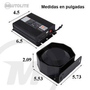 Sirena federal 200 Watts