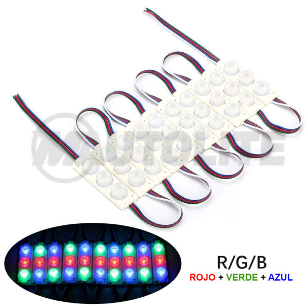 Módulos LED RGB
