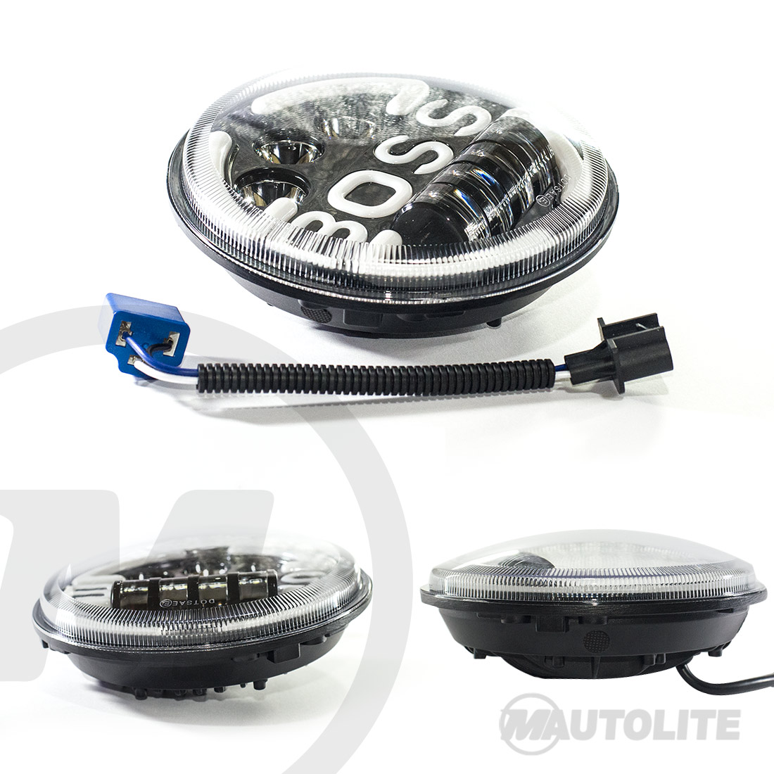 Silvin Redondo Harley Boss 7 pulgadas 6000K 45W/7IN4SMD Silvin