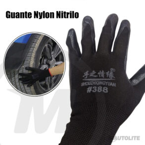 Guante nylon nitrilo