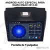Android Auto Isuzu Dmax