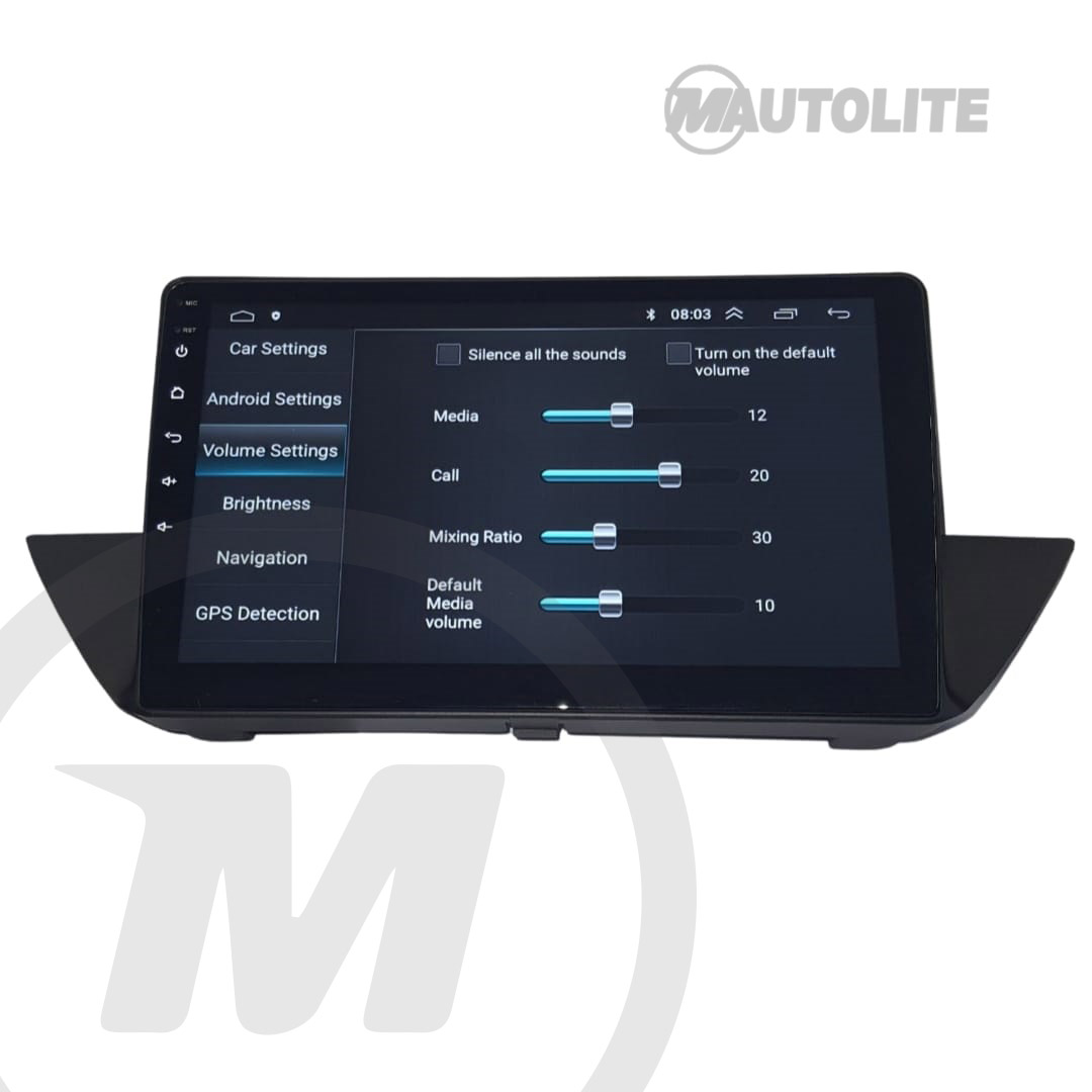 Android Auto para BMW X1/E84 201014 10.1 pulgadas/BMWX1E841014 9INC