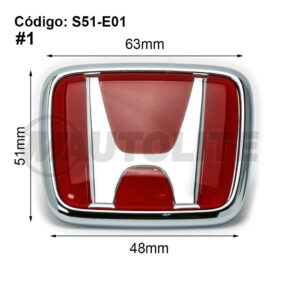 Emblema gel Honda