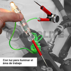 Tester probador de fusibles con luz