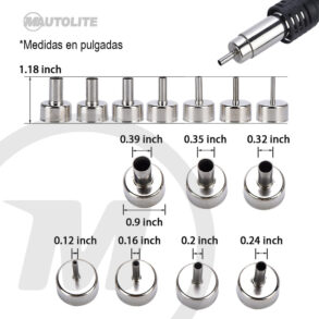 Estación de soldadura y aire caliente