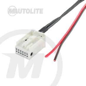 Adaptador de audio Bluetooth Cable auxiliar MIC