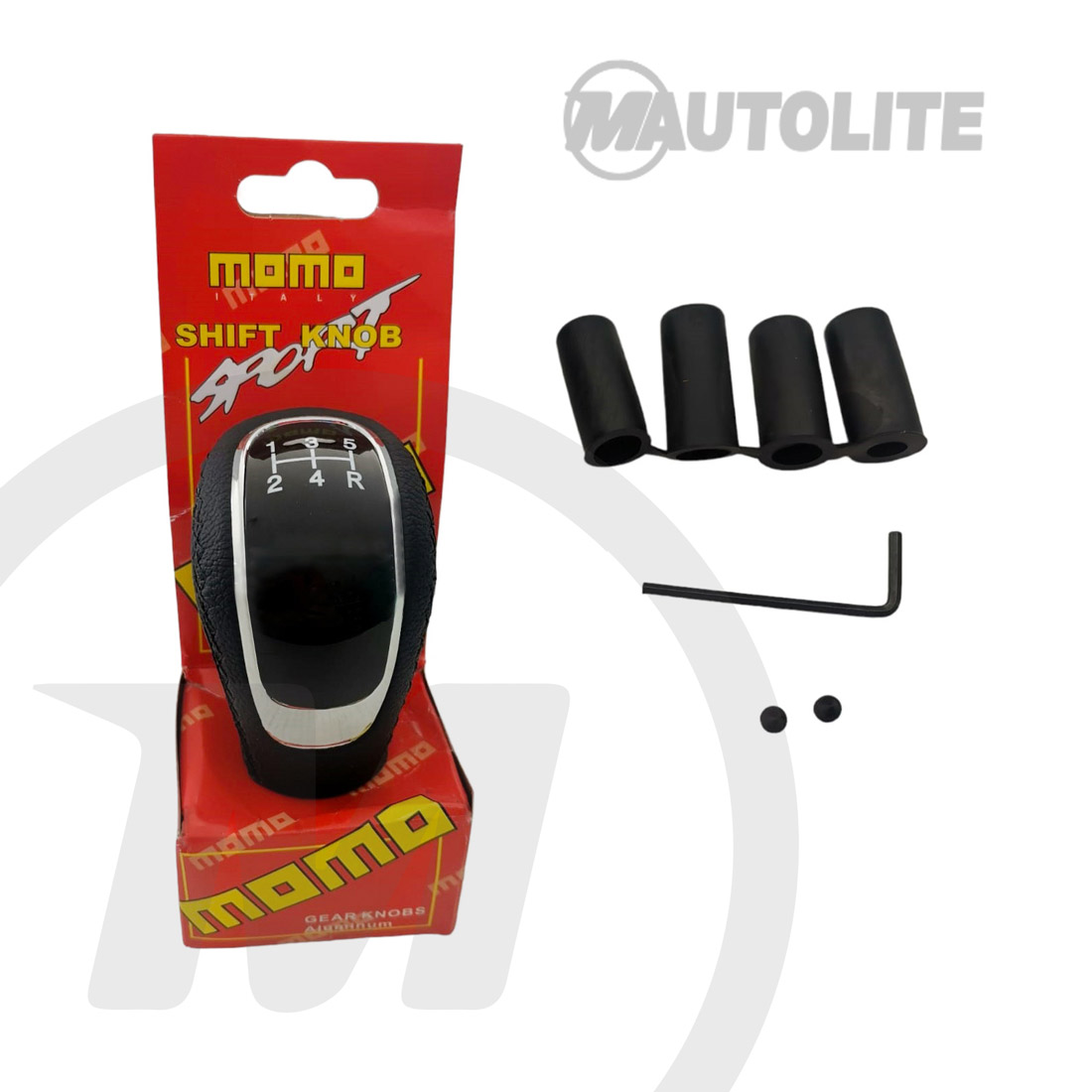 Pomo-Perilla de Palanca de cambios para automóvil transmisión Manual  Universal 5 velocidades + Retroceso/MOMO – Mautolite
