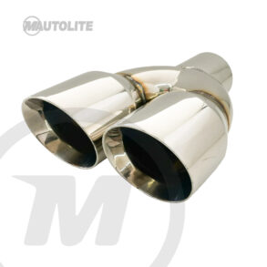 Punta de escape dual