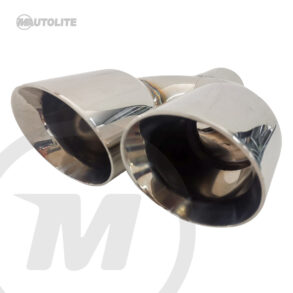 Punta de escape dual