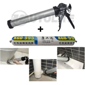 PISTOLA PARA SILICONA TIPO SALCHCHA