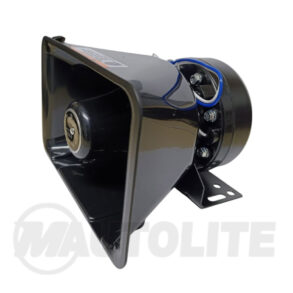 Sirena Federal de 200 Watts de potencia con función de micrófono