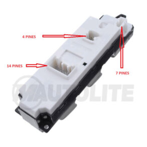 Master Switch de ventana eléctrica para MAZDA CX7 (07-12), MAZDA 6 (09-13) GS3L66350