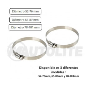 Abrazaderas universales para tubo