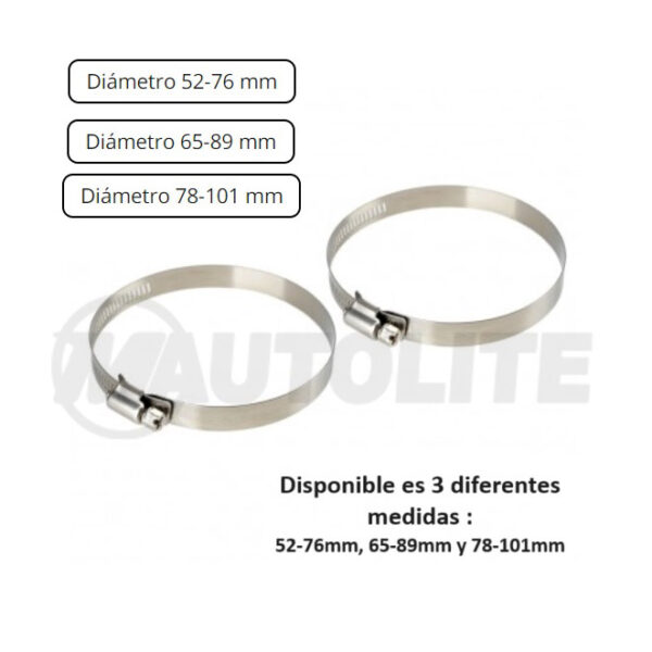 2 Abrazaderas De Tubo En Forma De U De Acero Inoxidable, | Cuotas Sin