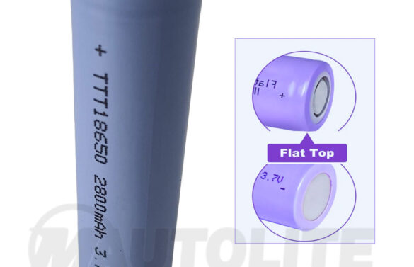 Batería recargable Li-Ion de 3.7V 2800mAh