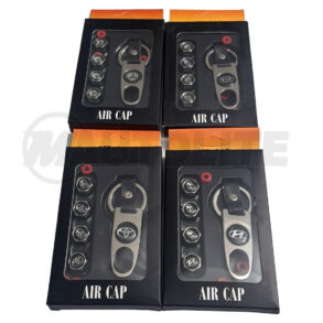 Tapa de válvula con llavero