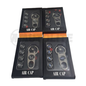 Tapa de válvula con llavero