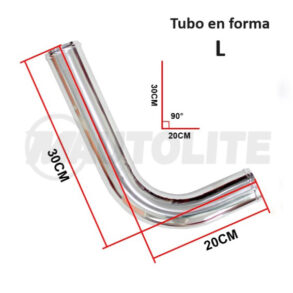 Tubo intake L shape
