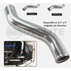 Tubo intake S shape