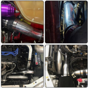 Tubo intake S shape