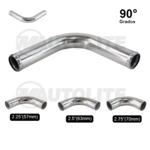 Tubo intake de 90° grados