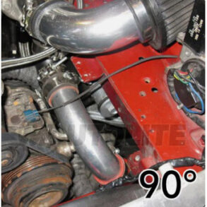 Tubo intake de 90° grados