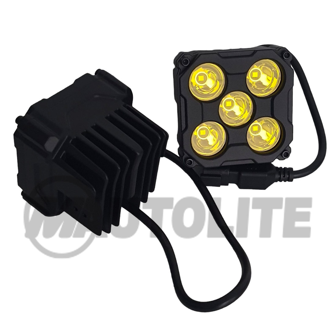 Reflector-de-alta-potencia-LED-Amarillo-70WAC(2) Reflector /Neblinera LED de alta potencia Amarillo