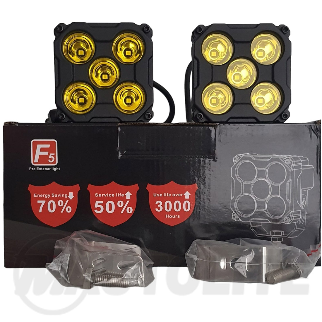 Reflector-de-alta-potencia-LED-Amarillo-70WAC(3) Reflector /Neblinera LED de alta potencia Amarillo