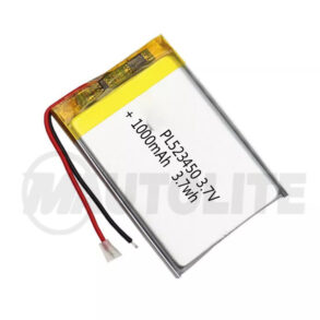 Batería recargable Li-po de 3.7V 1000mAh
