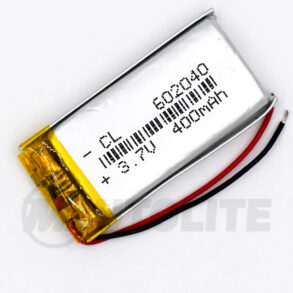 Batería recargable Li-po de 3.7V 400mAh
