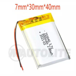 Batería recargable Li-po de 3.7V 800mAh
