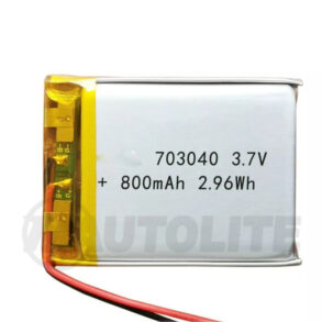 Batería recargable Li-po de 3.7V 800mAh