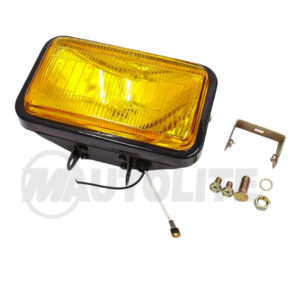 Neblinera Halógena Rectangular Amarilla 5.5"