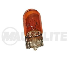 Bulbo Halógeno T10 ámbar para carro