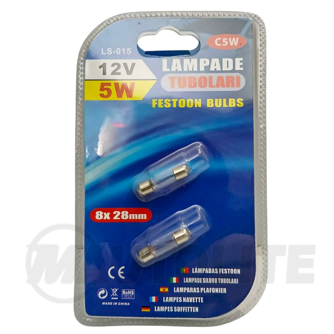 Bulbo-Halógeno-Tubular-para-carro_LS-C5W-(1) Bulbo Halógeno Tubular para carro