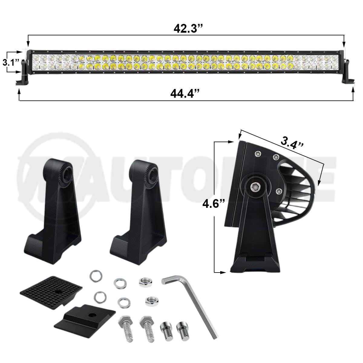 Barra-LED-CREE-DE-42”-Y-240_WF4-240W-(4.2) Barra LED CREE DE 42” Y 240W