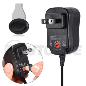 Adaptador multivoltaje desde 3V hasta 12V