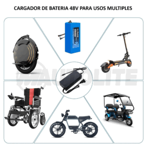 Cargador de Bateria de Litio 48V