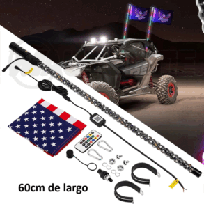 Antena LED tipo Espiral