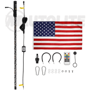 Antena LED tipo Espiral