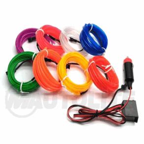 Tira LED Fibra para decoración tablero