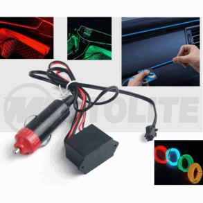 Tira LED Fibra para decoración tablero