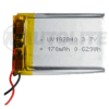 Batería recargable Li-po de 3.7V 170mAh