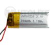 Batería recargable Li-po de 3.7V 300mAh