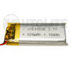 Batería recargable Li-po de 3.7V 320mAh