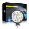 Neblinera LED redonda 3.3 pulgadas 6000K 42W