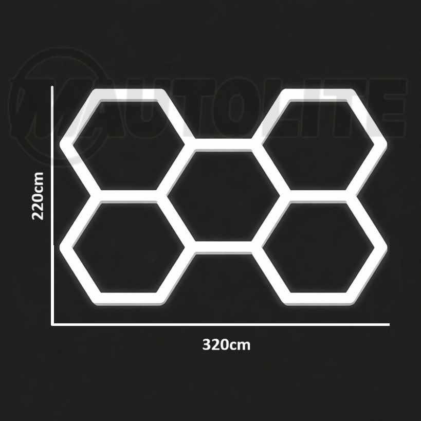 Lámpara-LED-Tipo-Panal_HEX-60-(3.1) Lámpara LED Tipo Panal