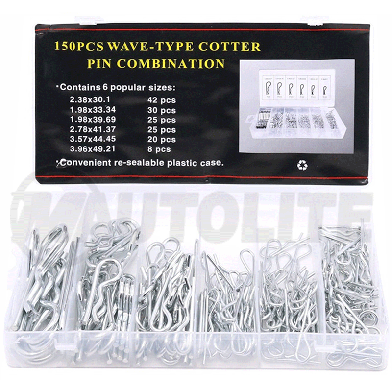 Clip de Resorte Tipo R de Acero Inoxidable