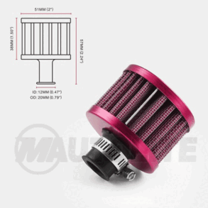 Filtro Respiradero de 12mm